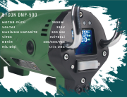 BYCON DMP 500 AKLILLI LCD EKRANLI AÇILI SEHPALI KAROT SETİ