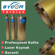 600X450 mm Profesyonel Karot Ucu. Lazer Kaynaklı