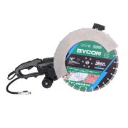 BYCON HSP-406 Kömürsüz Beton Kesme Makinesi 406 mm 3300W LCD Ekranlı - Sıfır Kesim Aparatı ve 2 Testere Hediyeli